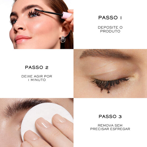 REMOVEDOR DE M&Aacute;SCARA DE C&Iacute;LIOS LANC&Ocirc;ME LASH ID&Ocirc;LE M&Aacute;SCARA MELTER
